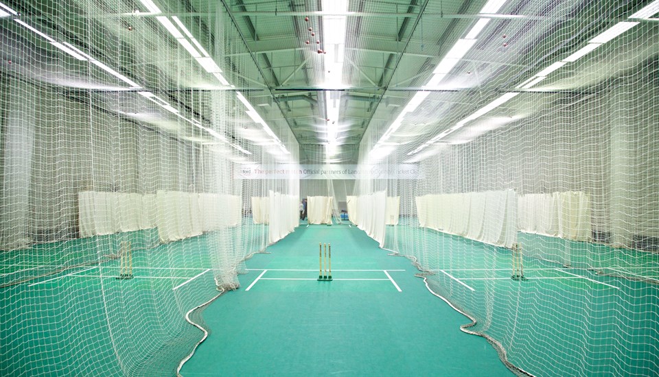 The Trafford Cricket Centre Nets