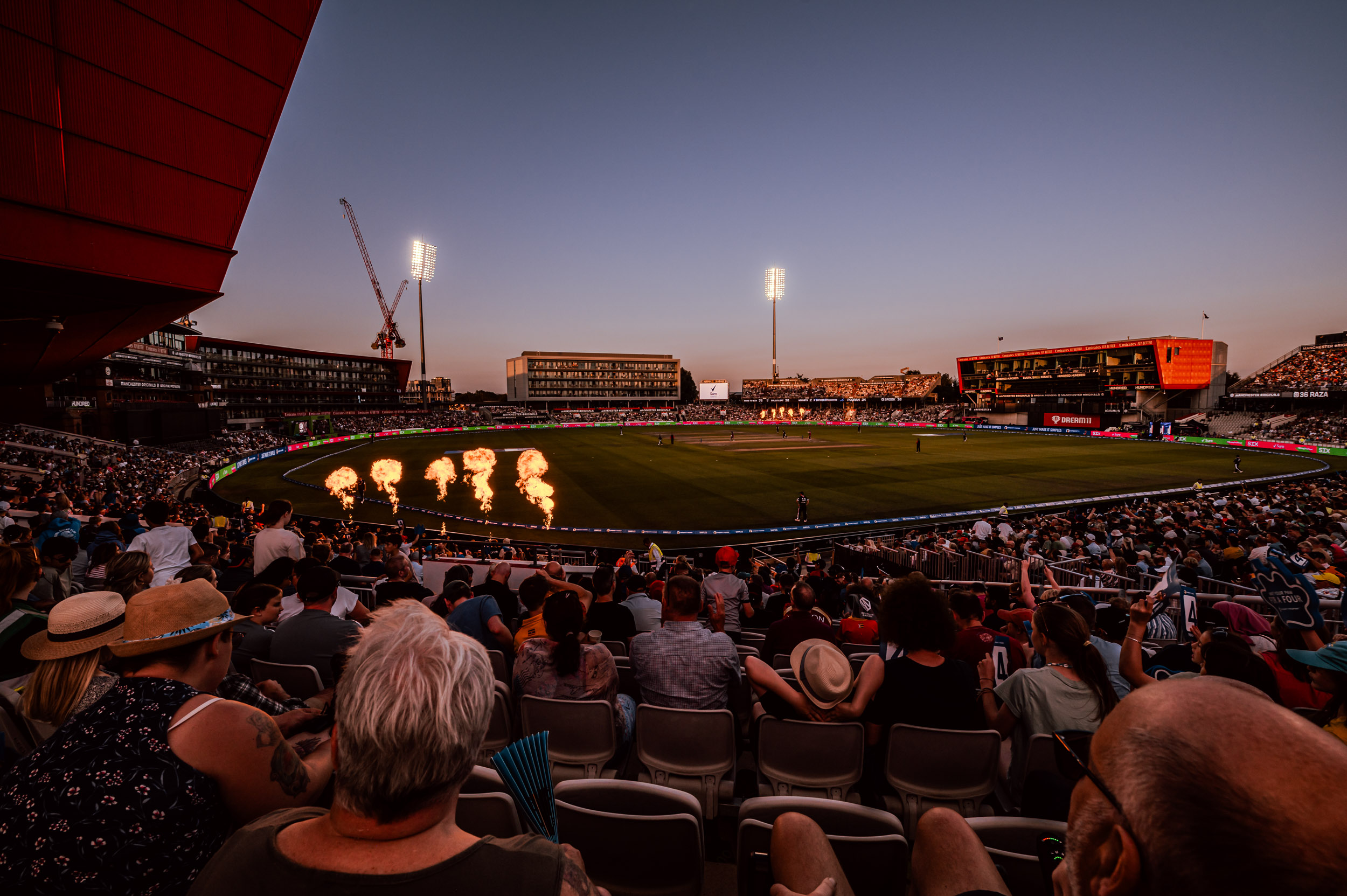 Stadium Shot At Emirates Old Trafford The Home Of Lancashire Cricket