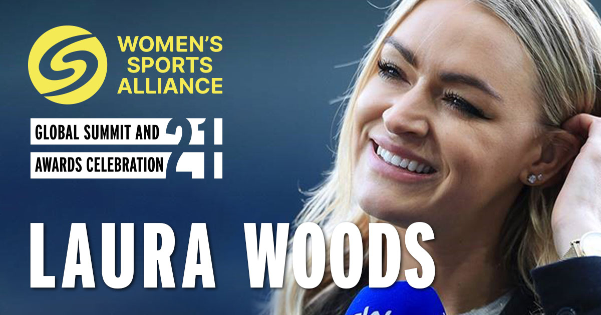 Laura Woods At The WSA Event At Emirates Old Trafford