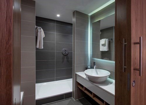 Bathroom at Hilton Garden Inn Manchester